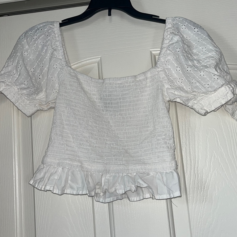 white blouse